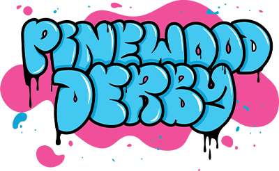 Pinewood Derby Bubble Tee